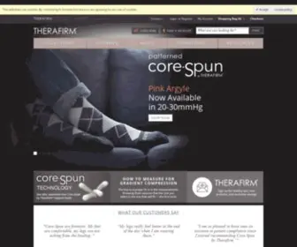 Therafirm.com(Therafirm Medical Compression) Screenshot