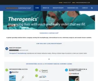 Theragenics.com(Medical devices) Screenshot