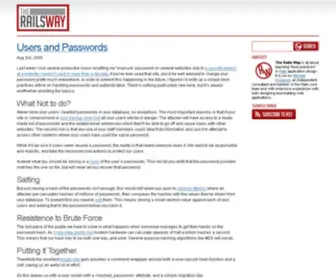 Therailsway.com(The Rails Way) Screenshot