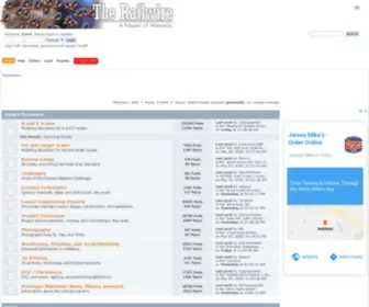 Therailwire.net(Modeling Forum) Screenshot