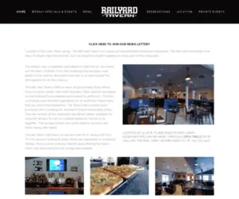 Therailyardtavern.com(Fair Lawn) Screenshot