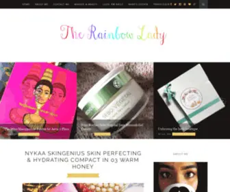 Therainbowladyblog.com(The Rainbow Lady Blog) Screenshot