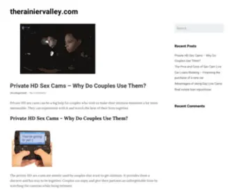 Therainiervalley.com(The Rainier Valley) Screenshot