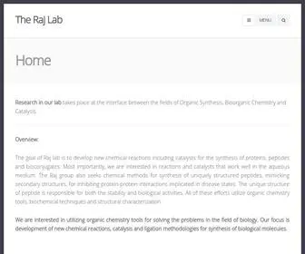 TherajLab.com(Organic Synthesis) Screenshot