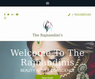 TherajNandinis.in(The Rajnandini's) Screenshot