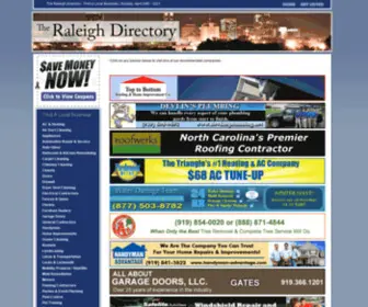 Theraleighdirectory.com(The Raleigh Directory) Screenshot