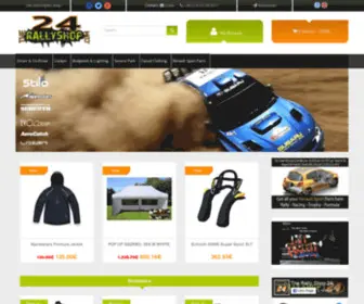 Therallyshop24.com(The Rally Shop 24) Screenshot