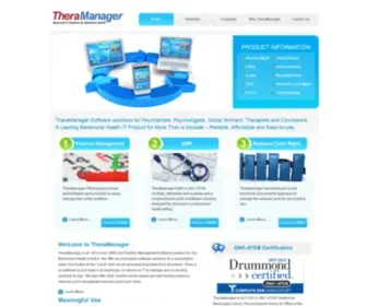 Theramanager.com(Behavioral Health EMR) Screenshot