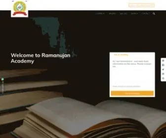 Theramanujanacademy.in Screenshot
