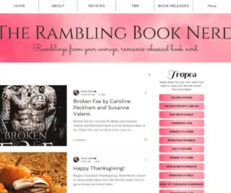 Theramblingbooknerd.com(Book Reviews) Screenshot