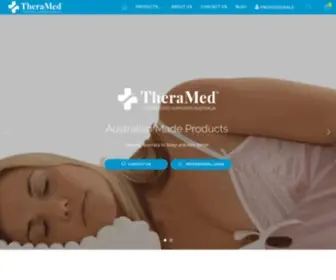 Theramed.com.au(Theramed Australia) Screenshot