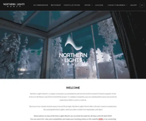 Theranch.fi(Northern lights ranch) Screenshot
