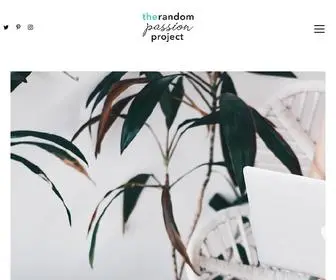Therandomp.com(Learn to monetize your passion online) Screenshot