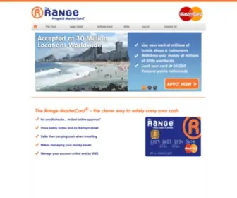 Therangeprepaidmastercard.co.uk(Mastercard) Screenshot