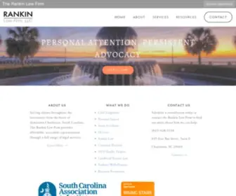 Therankinlawfirm.com(The Rankin Law Firm) Screenshot