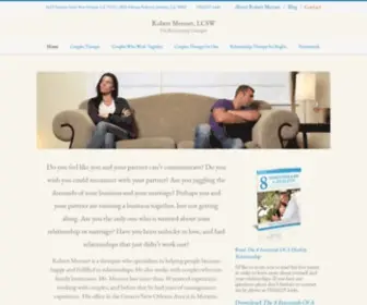 Therapistorleans.com(Robert Menuet) Screenshot