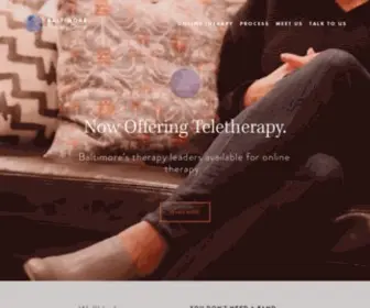 Therapistsinbaltimore.com(Baltimore Therapy Group) Screenshot