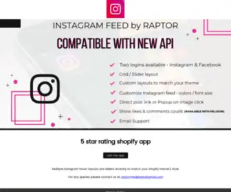 Theraptormedia.com(Raptor Media) Screenshot
