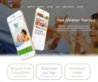 Therapyabaalliance.com(Aba therapy) Screenshot