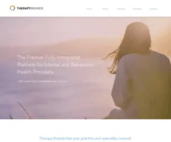 Therapybrands.com(Practice Management Software) Screenshot