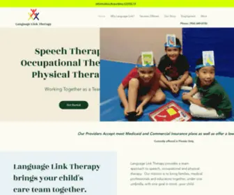 Therapyfl.com(Language Link Therapy) Screenshot