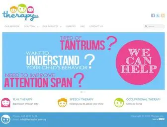 Therapyinc.com.sg(Therapy Inc) Screenshot