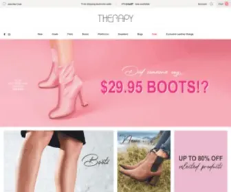 Therapyshoes.com.au(Buy Womens Shoes & Boots Online) Screenshot