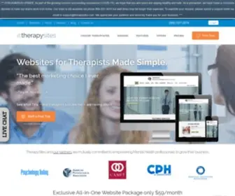 Therapysites.com(TherapySites) Screenshot