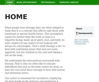 Therapyweekly.co.uk(Therapy Weekly UK) Screenshot