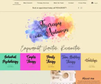 Therapywithautumn.com(Counseling) Screenshot