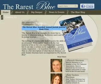 Therarestblue.com(The Rarest Blue) Screenshot