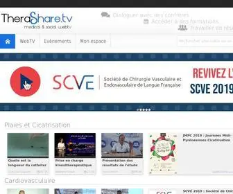 Therashare.tv(Landing Page) Screenshot