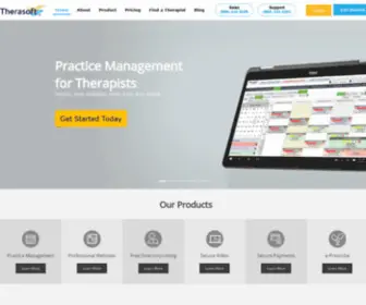 Therasoftonline.com(Best Mental Health Software) Screenshot