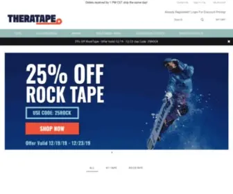 Theratape.com(Kinesiology tape) Screenshot