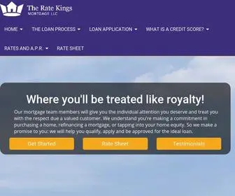 Theratekings.com(The Rate Kings Mortgage LLC) Screenshot