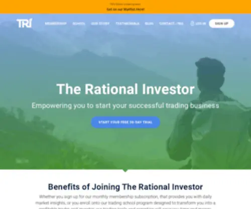Therationalinvestor.co(The Rational Investor) Screenshot