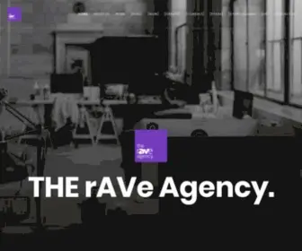 Theraveagency.com(THE rAVe Agency) Screenshot