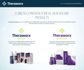 Theraworx.com(Every Theraworx product) Screenshot