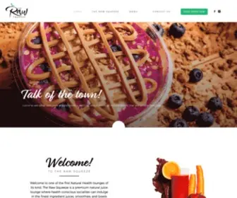 Therawsqueeze.com(Therawsqueeze) Screenshot