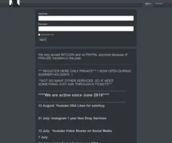 Therealblackmarket.net(Darknet Business Social Media Adder) Screenshot