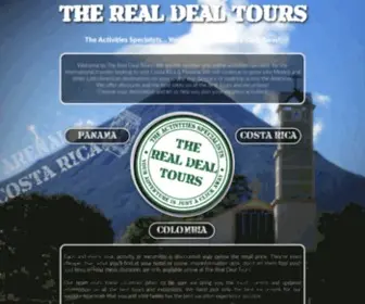 Therealdealtours.com(The Real Deal Tours) Screenshot