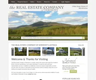 Therealestatecompanyvt.com(Real Estate) Screenshot