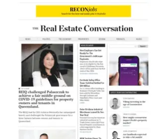 Therealestateconversation.com.au(The Real Estate Conversation) Screenshot