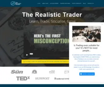 Therealistictrader.com(The Realistic Trader) Screenshot