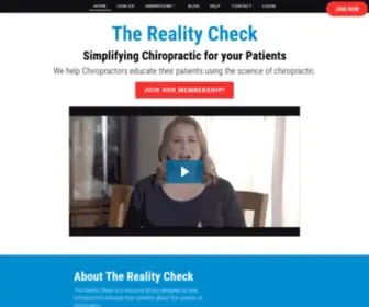 Therealitycheck.com(The Reality Check) Screenshot