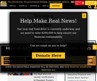 Therealnews.com(The Real News Network) Screenshot