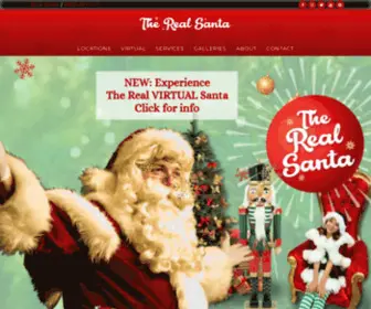 Therealsanta.com.au(The Real Santa Experience and Christmas Props for Hire in Australia) Screenshot