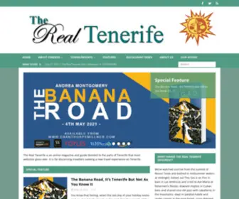 Therealtenerife.com(The Real Tenerife) Screenshot