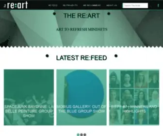 Thereart.ro(The re) Screenshot