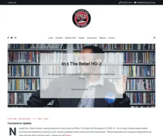 TherebelHD2.com(Broadcasting from the Basement of UNLV) Screenshot